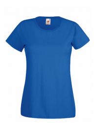 Lady - Fit Valueweight T  - Royal Blue