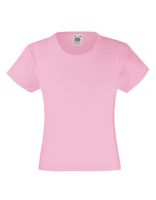 Girls Valueweight T  -  Light Pink